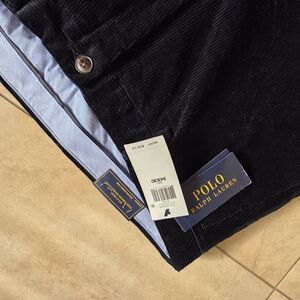 Polo by Ralph Lauren Men's Dark Corduroy Trousers